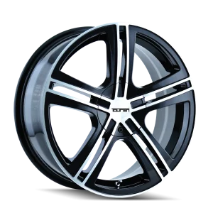 Touren – TR62 – Black – 16″x7″ 40mm – Summer Wheels – 3262-6703B